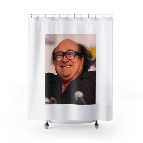 Danny DeVito Meme Funny Shower Curtains