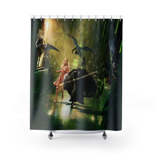 Wicked Musical Shower Curtains - Iconic Broadway Design