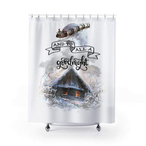 Taylor Swift 'to All a Good Night' Shower Curtains