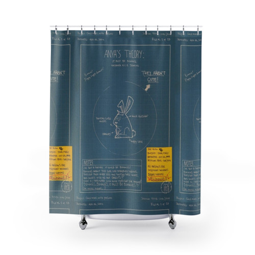 Buffy the Vampire Slayer Bunnies Shower Curtain