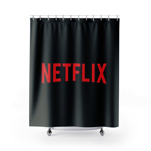 Netflix Themed Shower Curtains - Cinematic Bathroom Decor