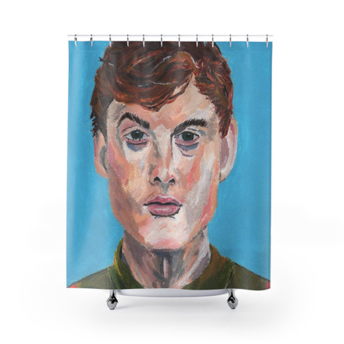 James Acaster Portrait Shower Curtain