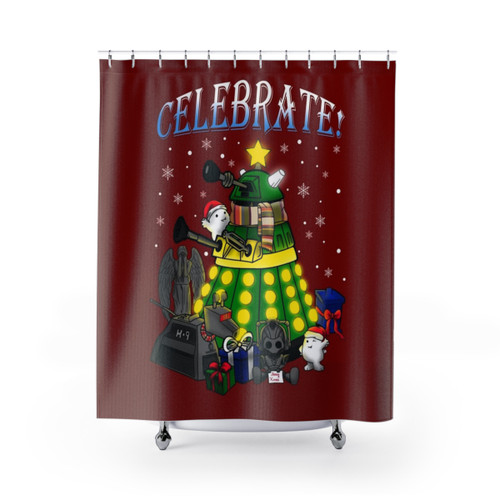 Celebrate! Themed Shower Curtains for Whovians