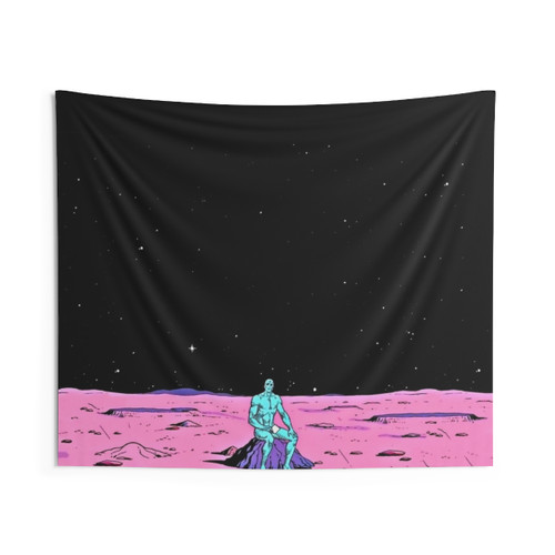 Dr. Manhattan Watchmen Comic Tapestry
