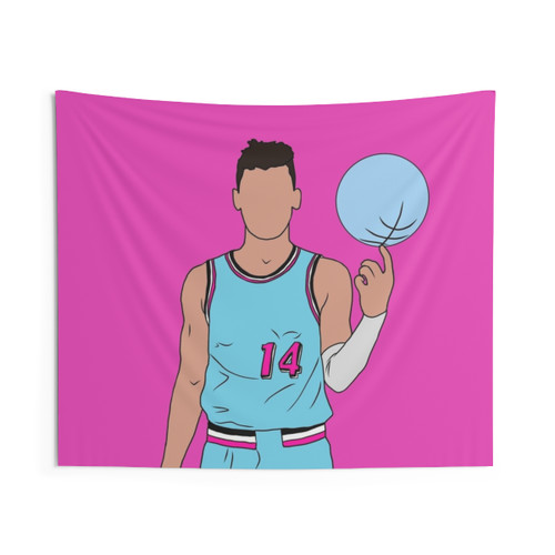 NBA Miami Vice Tapestry featuring Tyler Herro