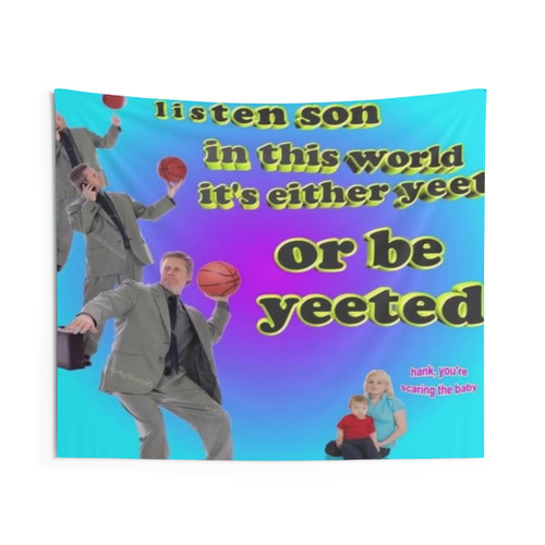 Yeet Meme Tapestry