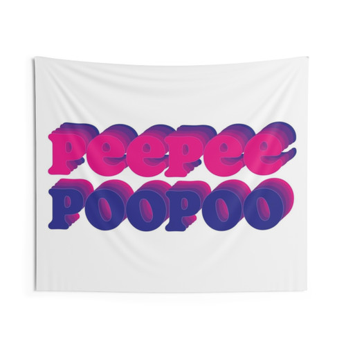 Peepee Poopoo Tapestry