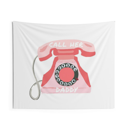 Call Her Daddy Themed Tapestry