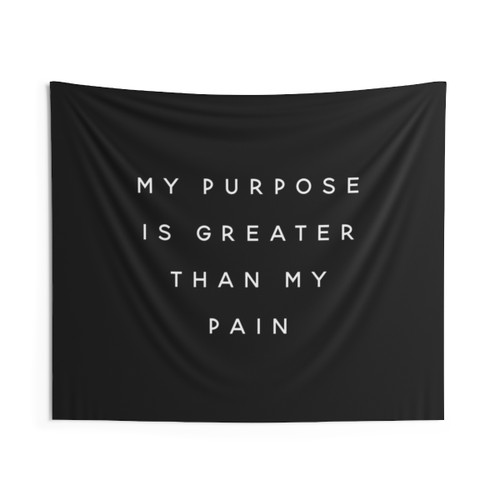 Motivational Tapestry Featuring Inspiring Quote