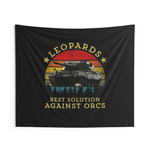 Ukrainian Leopard Tank Tapestry