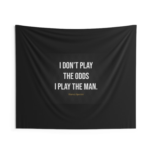 Harvey Specter Quotes Tapestry - Motivational Wall Art