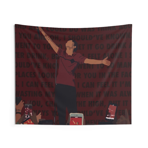 Louis Tomlinson Walls Tapestry Featuring 'Always You'