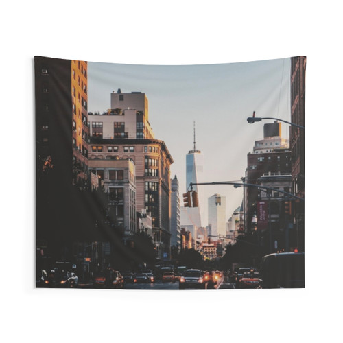 NYC Skyline Tapestry for Home Decor