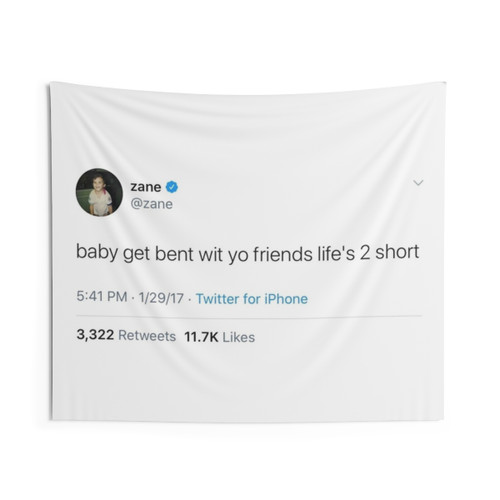 Zane Tweet (Vlog Squad) Tapestry