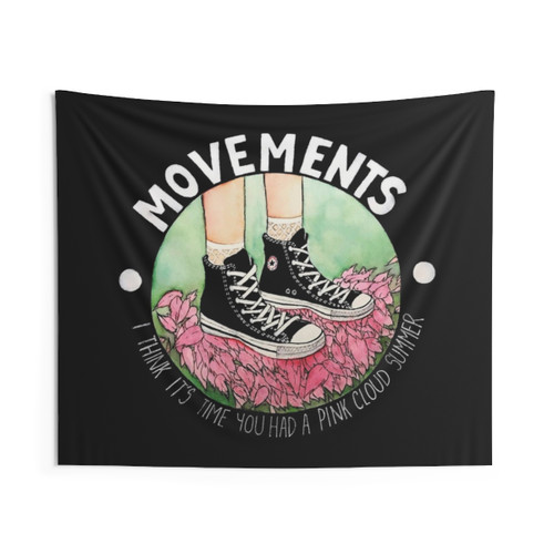 Movements-Daylily Tapestry Wall Art