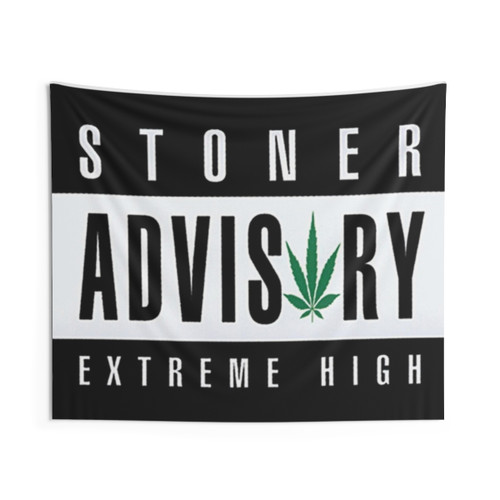 Stoner Advisory Marijuana Tapestry