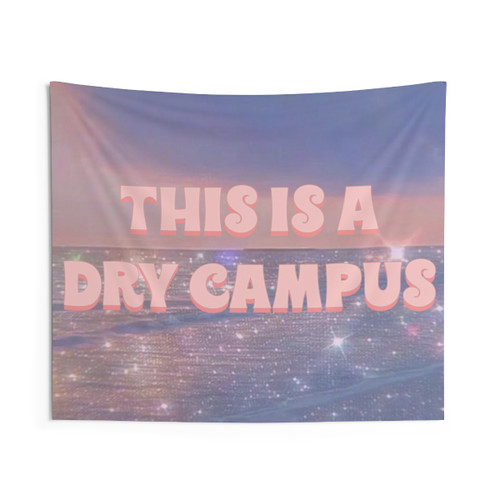Dry Campus College Dorm Tapestry