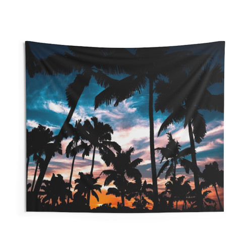 Tropical Palm Trees Summer Dream Tapestry