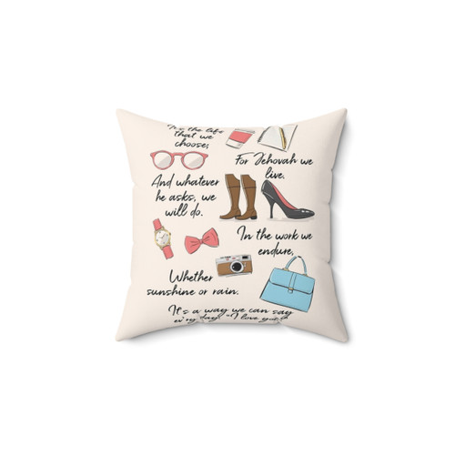 Courageous Pioneer (For Her) Pillow