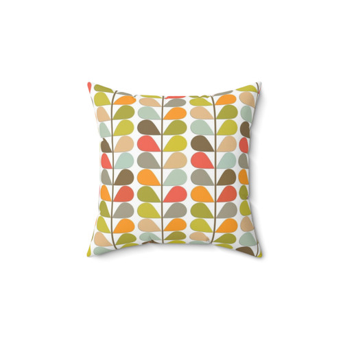 Retro 60s Midcentury Modern Pattern Throw Pillow