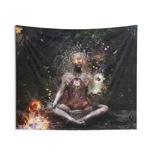 Sacrament For The Sacred Dreamers Tapestry - Psychedelic Art