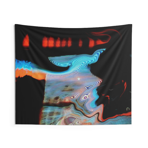 Psychedelic Stayin Alive Tapestry Wall Art