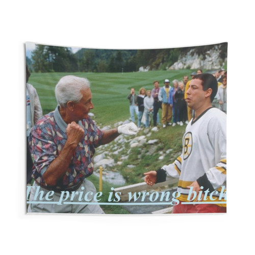 Happy Gilmore Tapestry with Adam Sandler and Bob Barker