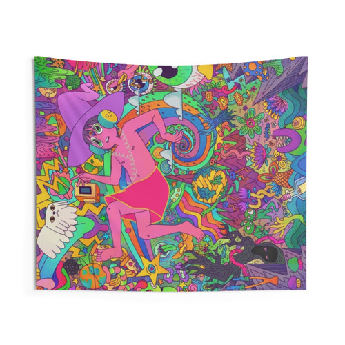The Midnight Gospel Trippy Tapestry - Psychedelic Wall Hanging
