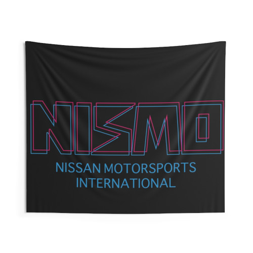 Retro Nissan NISMO Motorsports Logo Tapestry