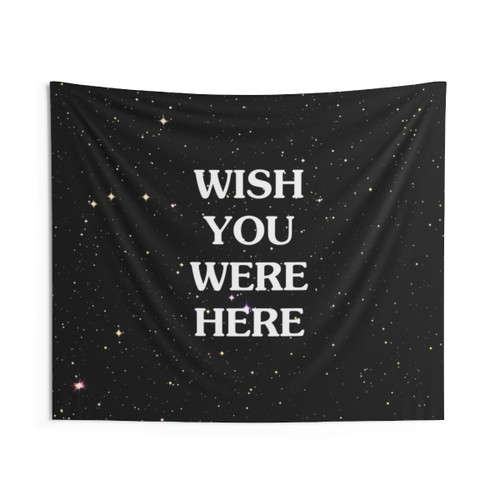 Wish You Were Here Tapestry Wall Hanging