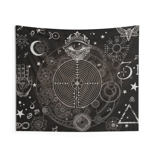 Mystic Alchemist Dreamer Tapestry Wall Art