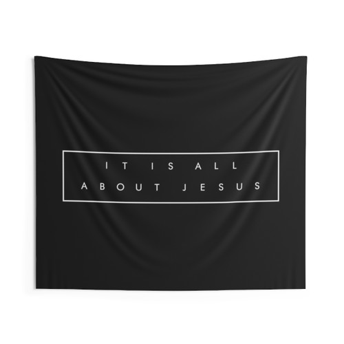 Christian Quote Tapestry - Inspirational Wall Art