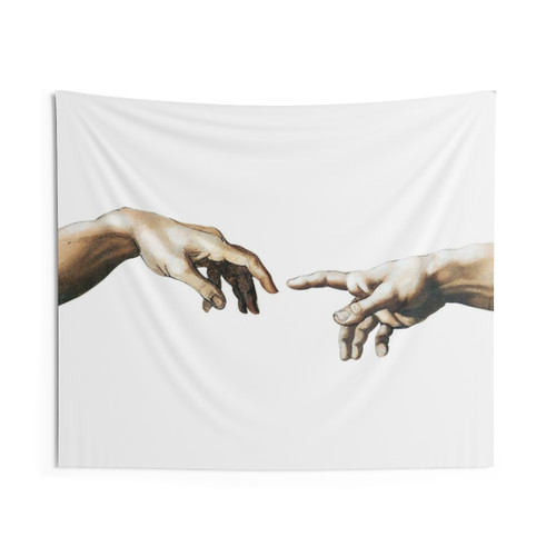Hand of God Michelangelo Tapestry