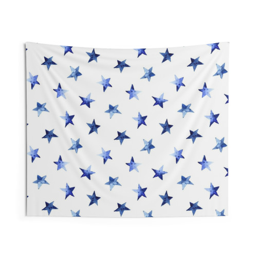 Starry Watercolor Tapestry