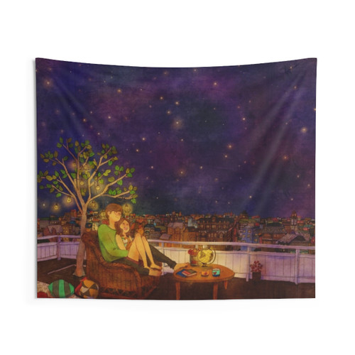 Puuung Illustration No.96 Aesthetic Tapestry