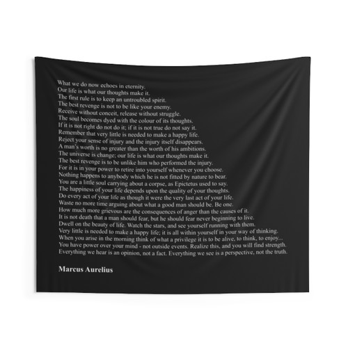 Marcus Aurelius Quotes Tapestry