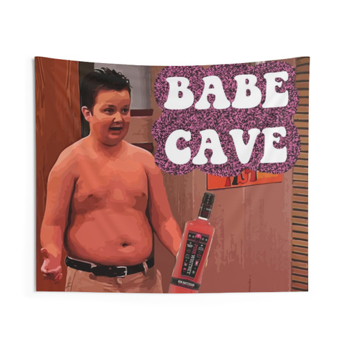 Gibby Babe Cave Tapestry for Dorm Room Decor