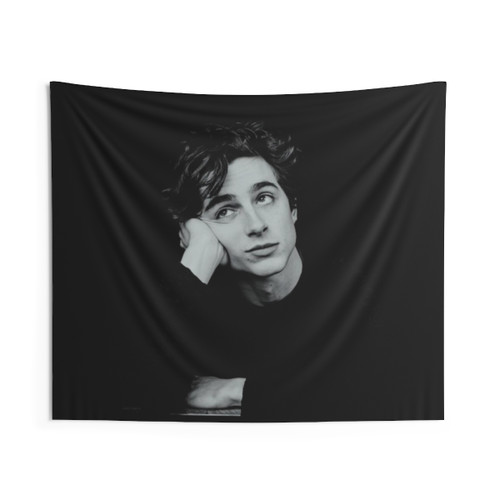 Timothee Chalamet Design Tapestry Wall Hanging
