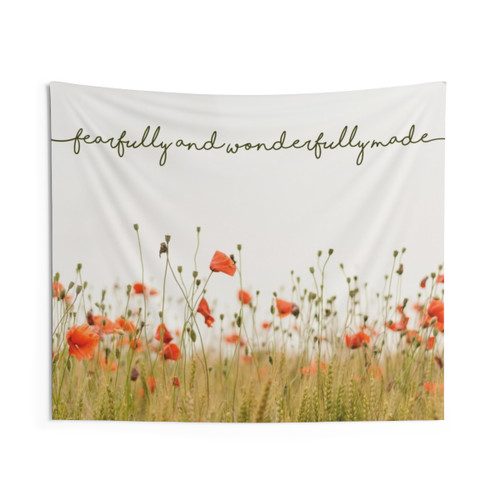 Fearfully and Wonderfully Made Christian Tapestry