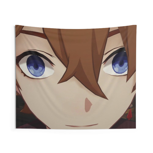 Genshin Impact Childe (Tartaglia) Face Meme Tapestry