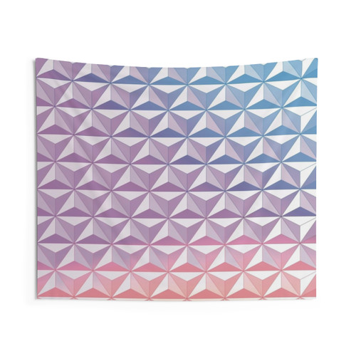 Purple Geodesic Sphere Tapestry - Disney Home Decor