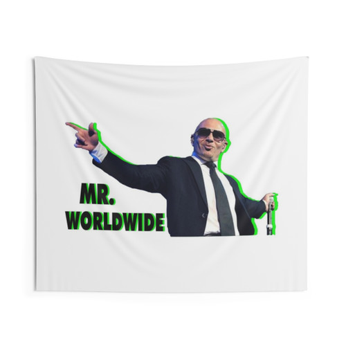 Mr Worldwide Cool Tapestry