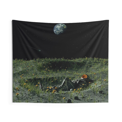 Cosmic Tapestry Featuring Space, Stars, and Planets