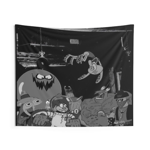 Spongebob Cartoon Tapestry Wall Hanging