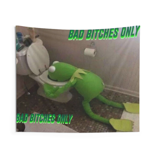 Kermit the Frog Tapestry - Funny College Dorm Decor