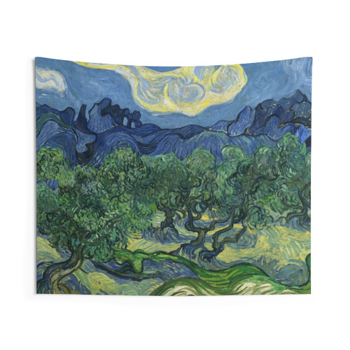 The Olive Trees by Vincent van Gogh Tapestry