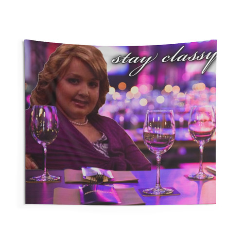 iCarly Gibby Stay Classy Bar Tapestry