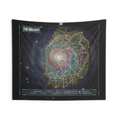 Galactic Star Wars Tapestry Decor