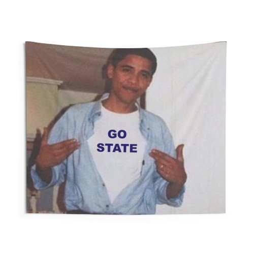 Penn State Obama Tapestry Wall Hanging