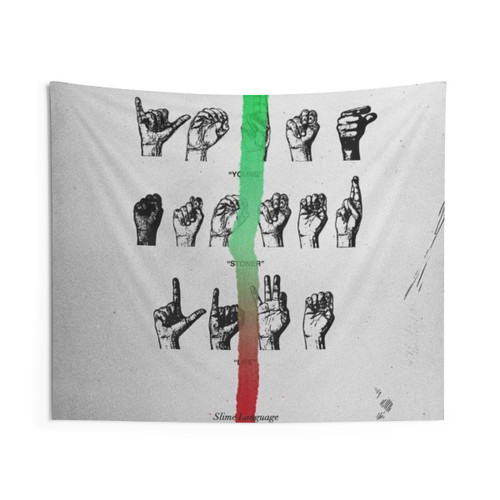 Young Thug Slime Language Tapestry